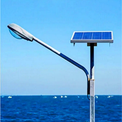Princípio da lâmpada de rua solar